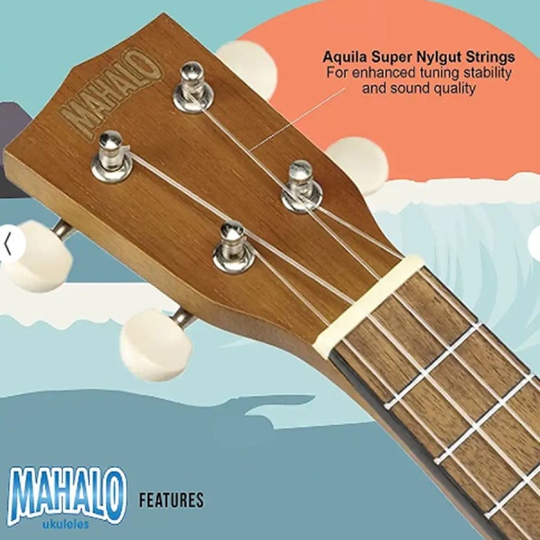 MS1TBR BROWN UKULELE SOPRANO