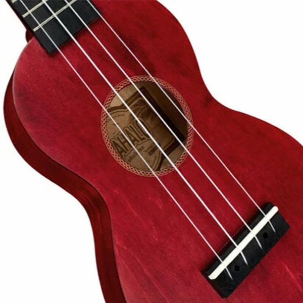 MS1TRD TRANS RED UKULELE SOPRANO