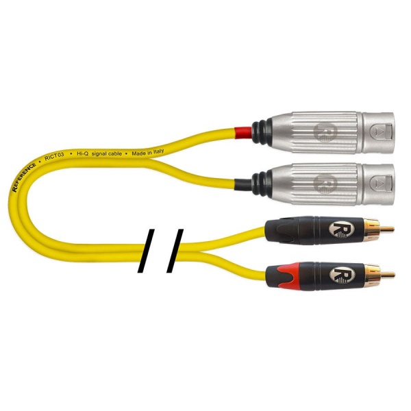 RICT03-YE-2RCA/2X-LRM-R CAVO