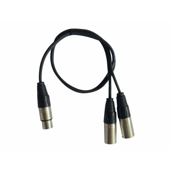 CL-28/0.6 -FEMALE XLR / 2X MALE XLR CAVO