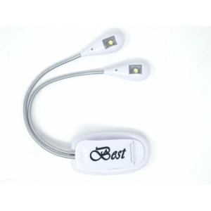 BL202 DUET 2LED WHITE LAMPADA