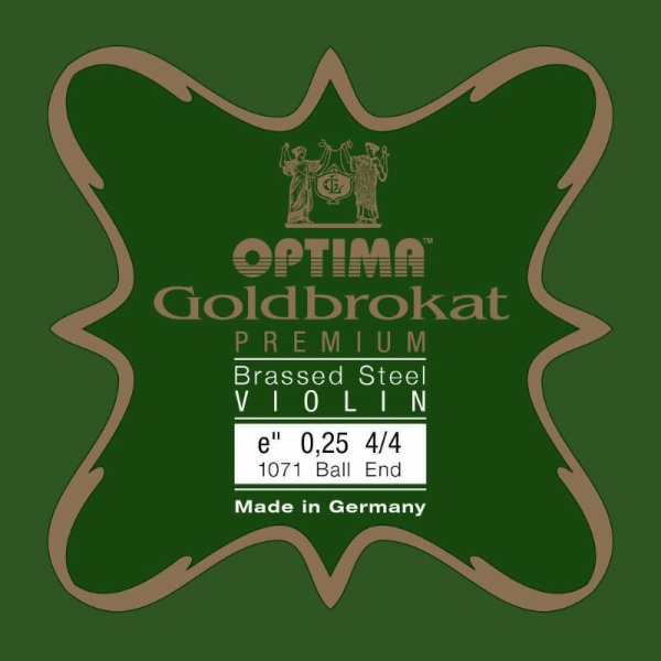 Lenzner 1071 Mi Loop 0.26 violino Oro 24K Optima Goldbrokat Premium