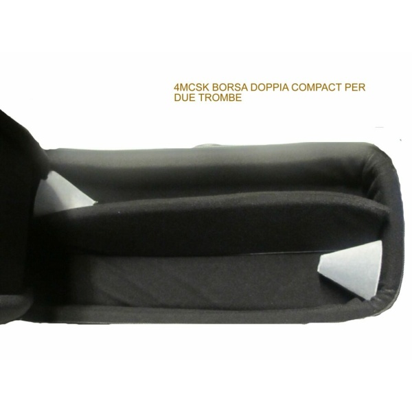 4MCSK BORSA DOPPIA COMPACT PER TROMBE