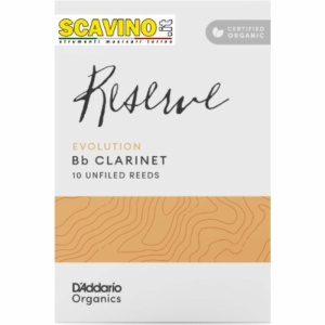 D'Addario Organic Reserve EVO Ance per Clarinetto in Sib 3.5+