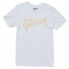 DISTRESSED LOGO TEE WHITE SMALL