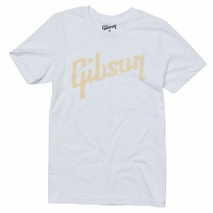 DISTRESSED LOGO TEE WHITE SMALL