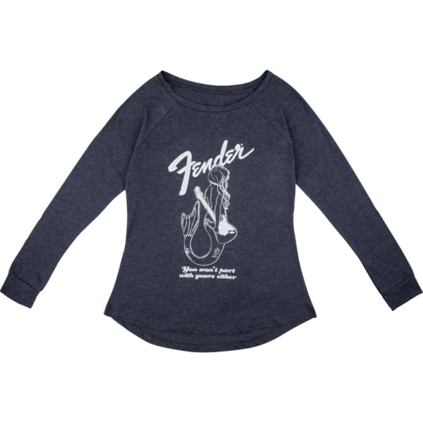 MERMAID WOMENS LONG SLEEVE NAVY XLARGE