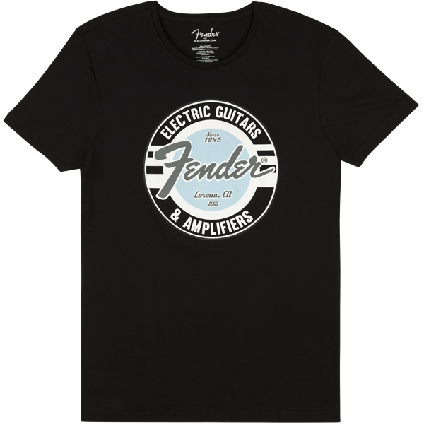 G&A LOGO TEE BLACK DAPHNE MEDIUM