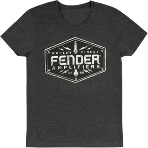 AMPLIFIERS LOGO TEE DARK GREY XXLARGE