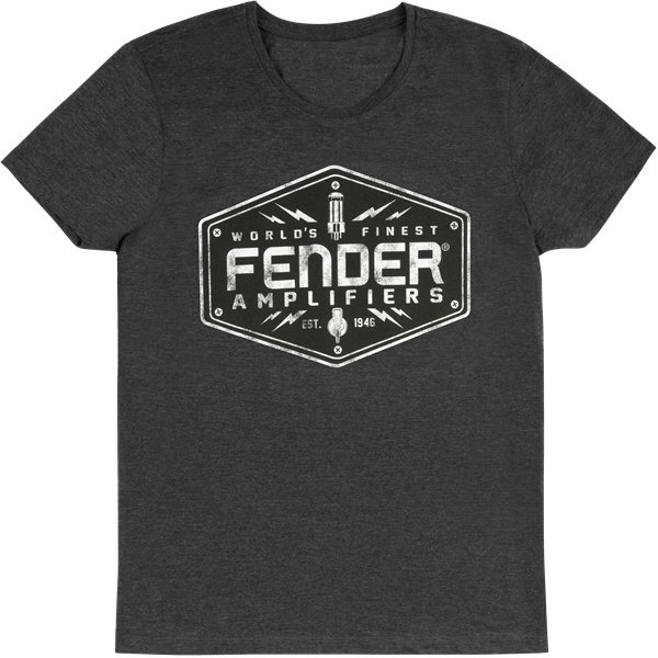 AMPLIFIERS LOGO TEE DARK GREY XXLARGE