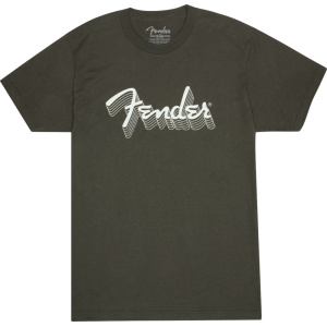 REFLECTIVE INK TEE CHARCOAL SMALL
