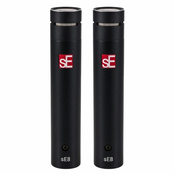 sE Electronics sE8 Coppia Stereo Matched Coppia di Microfoni a Condensatore a Diaframma Piccolo Matched