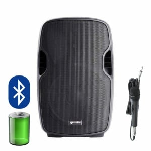 Gemini AS08 TOGO Speaker Portatile Bluetooth 8'' con Microfono e Lettore USB 500W