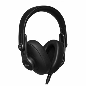 AKG K371 Cuffia da Studio Chiusa Sovraurale Nera