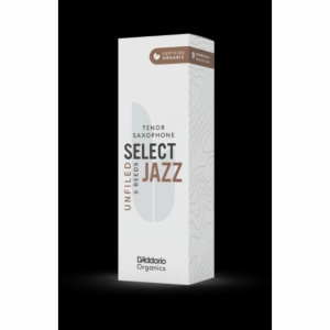 D'Addario Organic Select Jazz Ance Unfiled per Sax Tenore