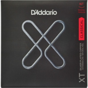 D'Addario XTC45 XT Classica Coated Normal Tension Placcate Argento