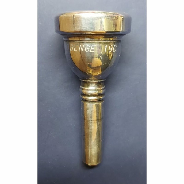 usato Benge 15C Bocchino per Trombone Argentato Penna Piccola