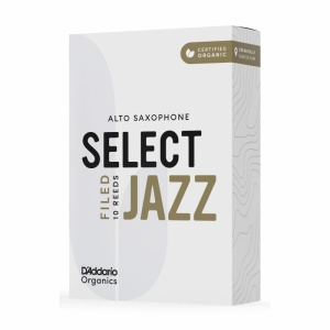 D'Addario Organic Select Jazz Ance Filed per Sax Alto