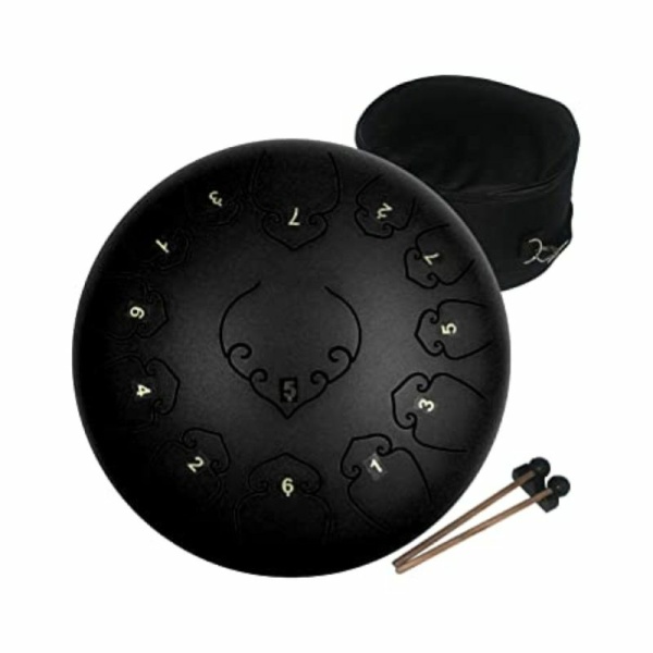SELA SE360 Hand Pan 8 note 6''C  Major Black