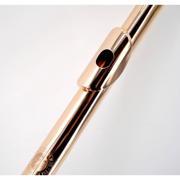 TESTATA ORO 14K PER FLAUTO TRAVERSO