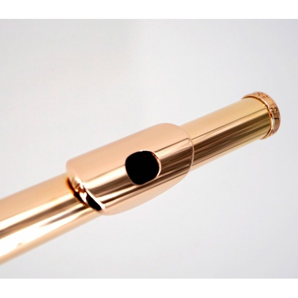 TESTATA ORO 14K PER FLAUTO TRAVERSO