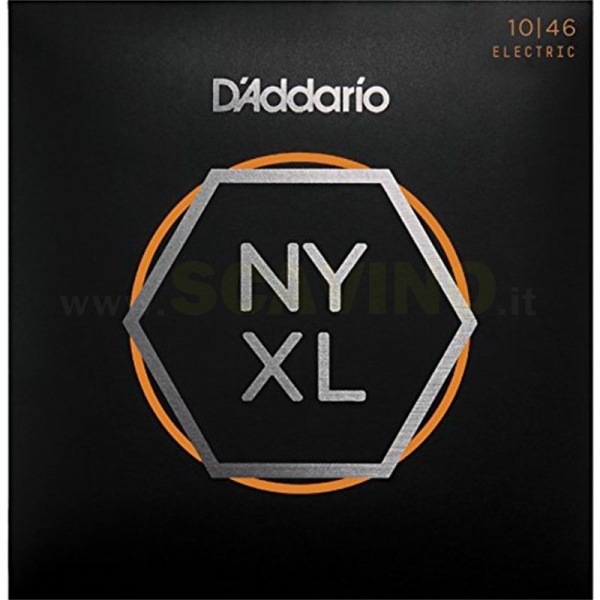 D'addario NYXL 10-46 Nickel Set Corde Chitarra Elettrica