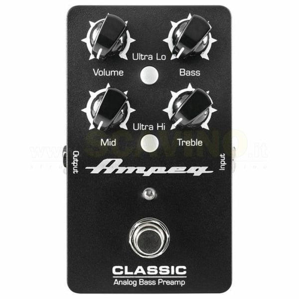 Ampeg Classic Analog Bass Preamp