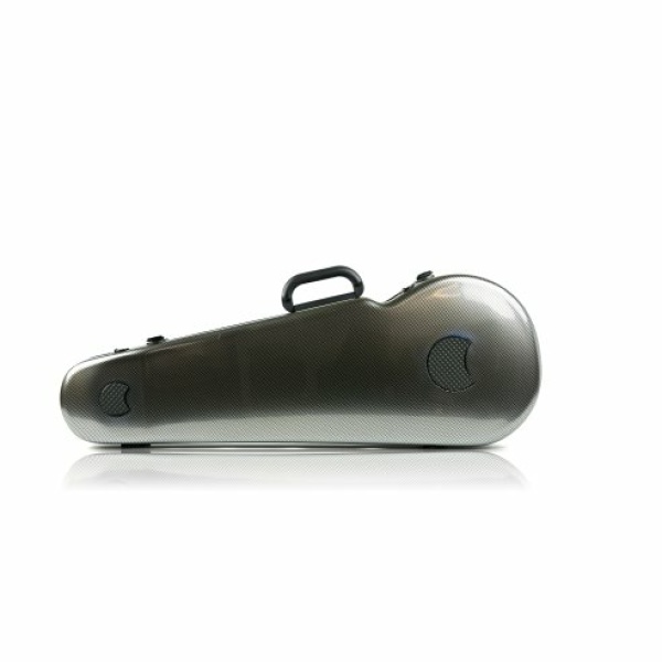 BAM ITALIA 2200XLSC CUSTODIA HIGHTECH CONTOURED PER VIOLA - SILVER CARBON