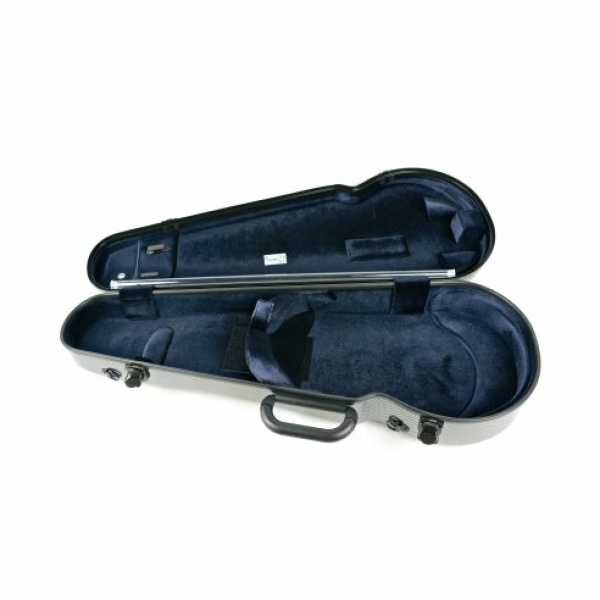 BAM ITALIA 2200XLSC CUSTODIA HIGHTECH CONTOURED PER VIOLA - SILVER CARBON