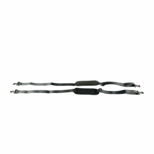 BAM ITALIA 9008 COPPIA DI TRACOLLE GANCI IN NYLON  - BLACK