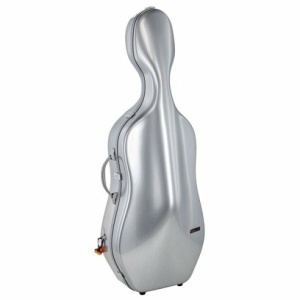 BAM ITALIA DEF1005XLA CUSTODIA HIGHTECH LA DEFENSE OBLONG PER VIOLONCELLO - BRUSHED ALUMINUM