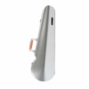 BAM ITALIA DEF2002XLA CUSTODIA HIGHTECH LA DEFENSE CONTOURED PER VIOLINO - BRUSHED ALUMINUM