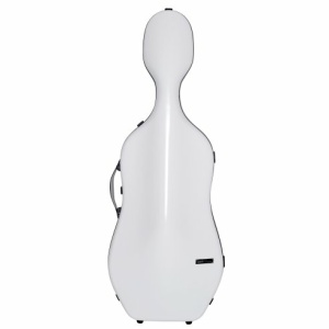 BAM ITALIA SUP1005XLWN CUSTODIA HIGHTECH SUPREME ICE IN POLICARBONATO PER VIOLONCELLO - WHITE - BLACK VERSION
