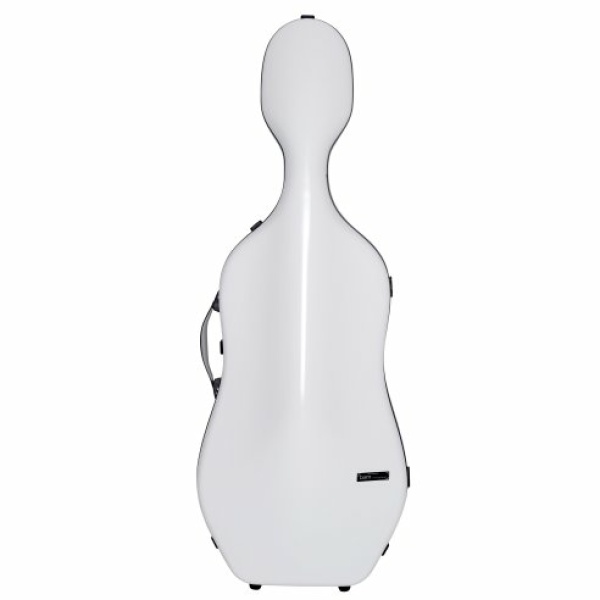BAM ITALIA SUP1005XLWN CUSTODIA HIGHTECH SUPREME ICE IN POLICARBONATO PER VIOLONCELLO - WHITE - BLACK VERSION