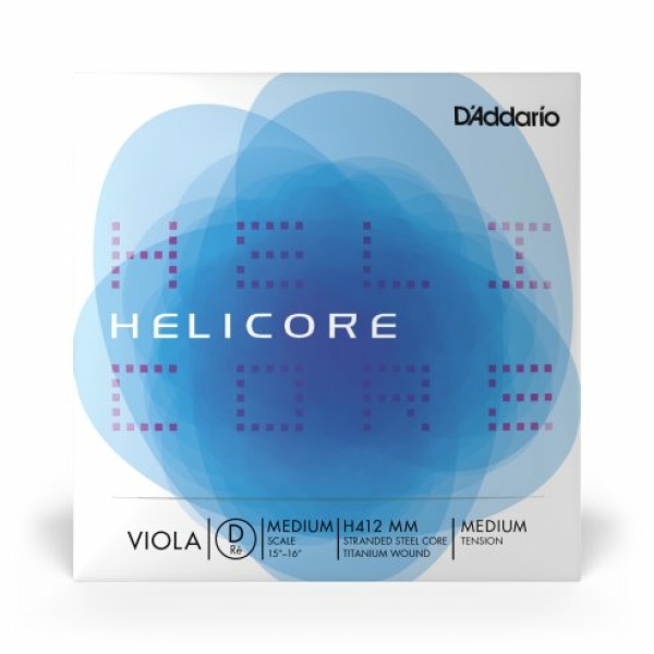 DADDARIO ORCHESTRAL IT H412 MM CORDA SINGOLA RE D'ADDARIO HELICORE PER VIOLA