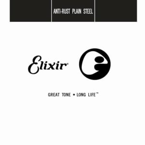ELIXIR 13015 ANTI-RUST PLAIN STEEL SINGLE STRING