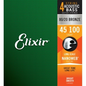ELIXIR 14502 ACOUSTIC BASS 80/20 BRONZE NANOWEB