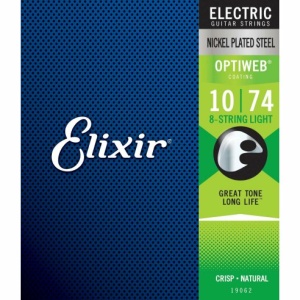 ELIXIR 19062 ELECTRIC NICKEL PLATED STEEL OPTIWEB