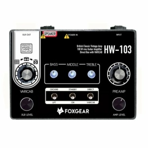 Foxgear HW-103 - Amplificatore per chitarra a pedale 100w