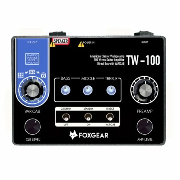 Foxgear TW-100  - Amplificatore per chitarra a pedale 100w