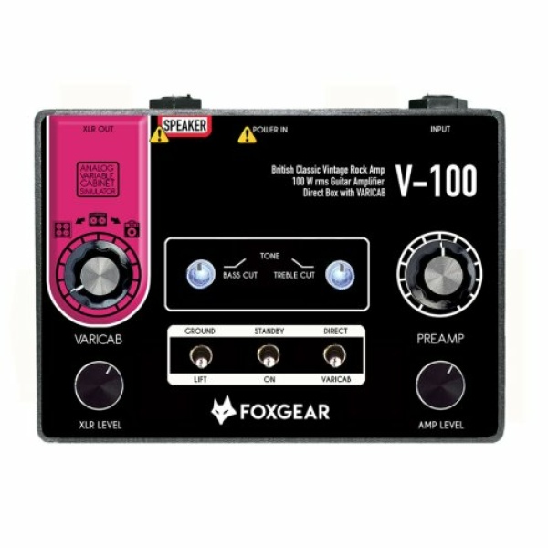 Foxgear V-100  - Amplificatore per chitarra a pedale 100w