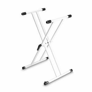 GRAVITY KSX2 SUPPORTO TASTIERA A X DOPPIO BIANCO