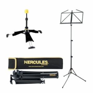 HERCULES IT SUPPORTO PER CLARINETTO HCDS-440B + LEGGIO HCBS-030BB