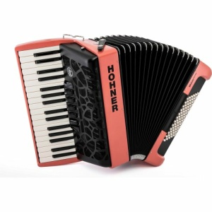HOHNER BRAVO MYCOLOR III 72 FIRE (RAL D2-020 50 30)
