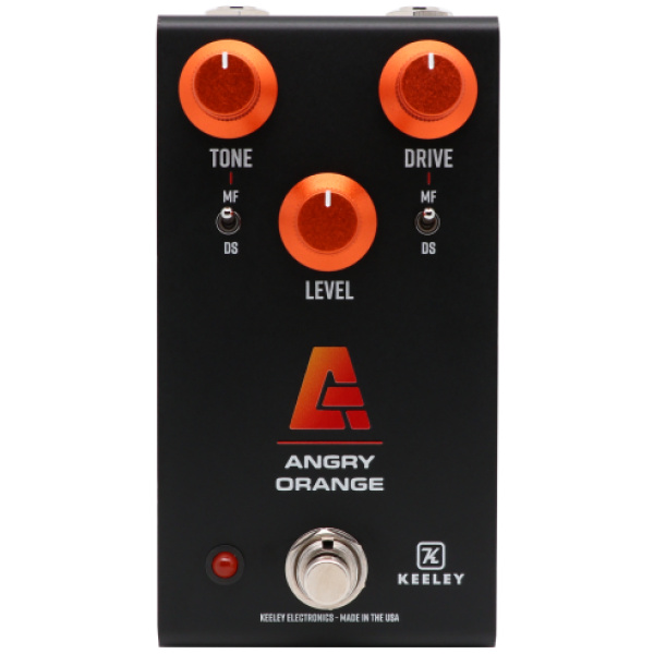 KEELEY ANGRY ORANGE DISTORTION AND FUZZ