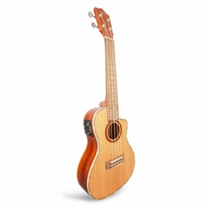 LANIKAI IT CDST-CEC UKULELE CONCERTO CON TOP IN CEDRO E PREAMP