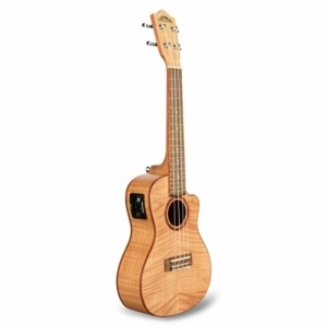 LANIKAI IT FM-CEC UKULELE CONCERTO FLAME MAPLE CON PREAMP