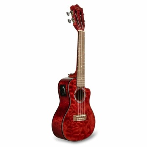 LANIKAI IT QM-RDCEC - UKULELE CONCERTO QUILTED MAPLE