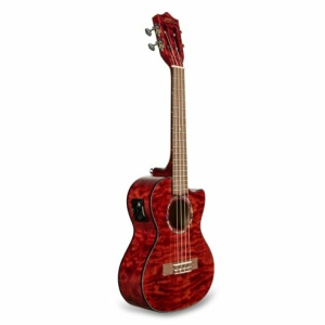 LANIKAI IT QM-RDCET - UKULELE TENORE QUILTED MAPLE