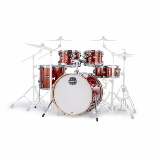 MAPEX IT MA529SFOR MARS BIRCH ROCK 5 PEZZI BLOOD ORANGE SPARKLE